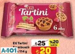 ETİ TARTİNİ FRAMBUAZLI KEK 114 G